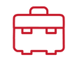 Icon of a toolbox to show building maintenance